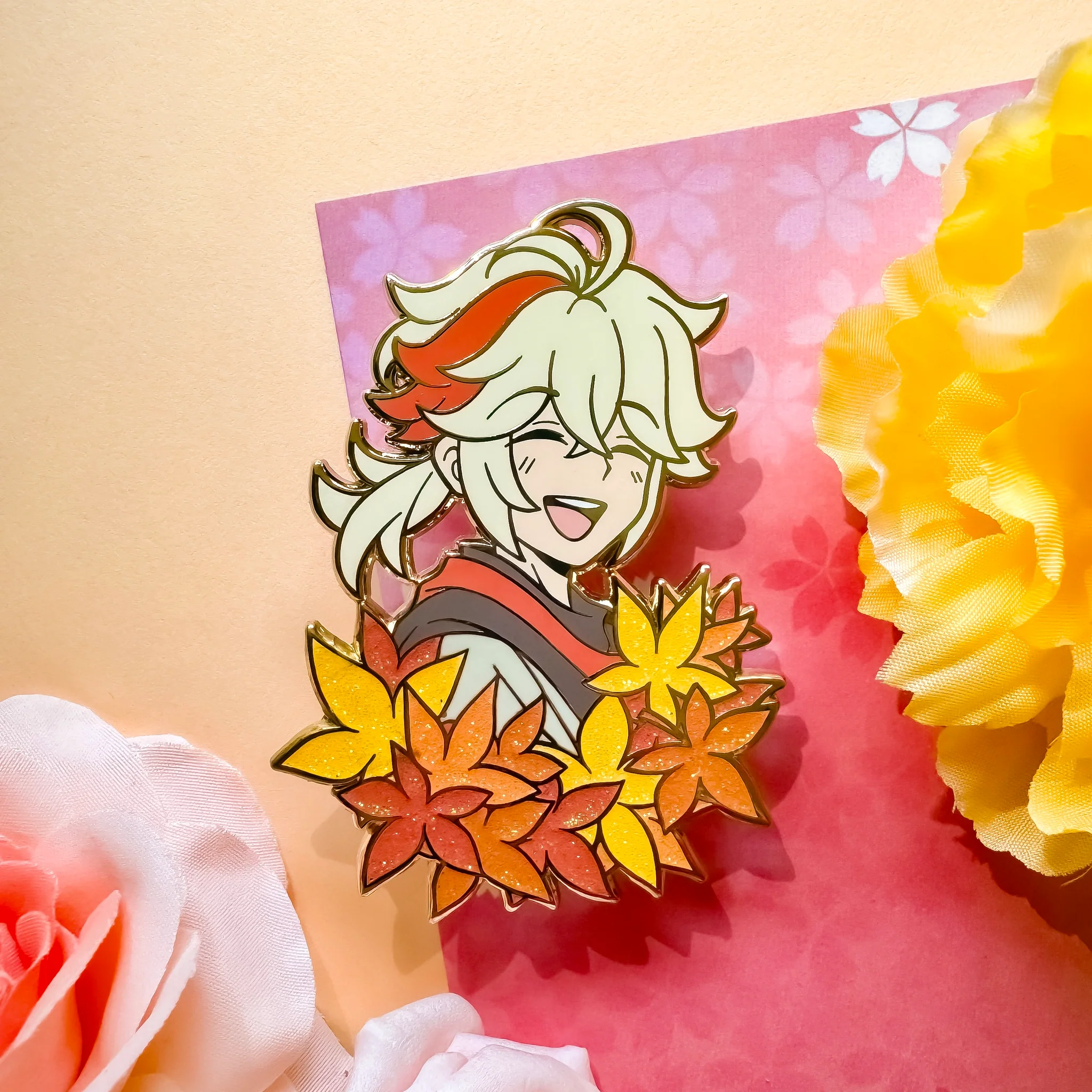 Large Genshin Impact Enamel Pins