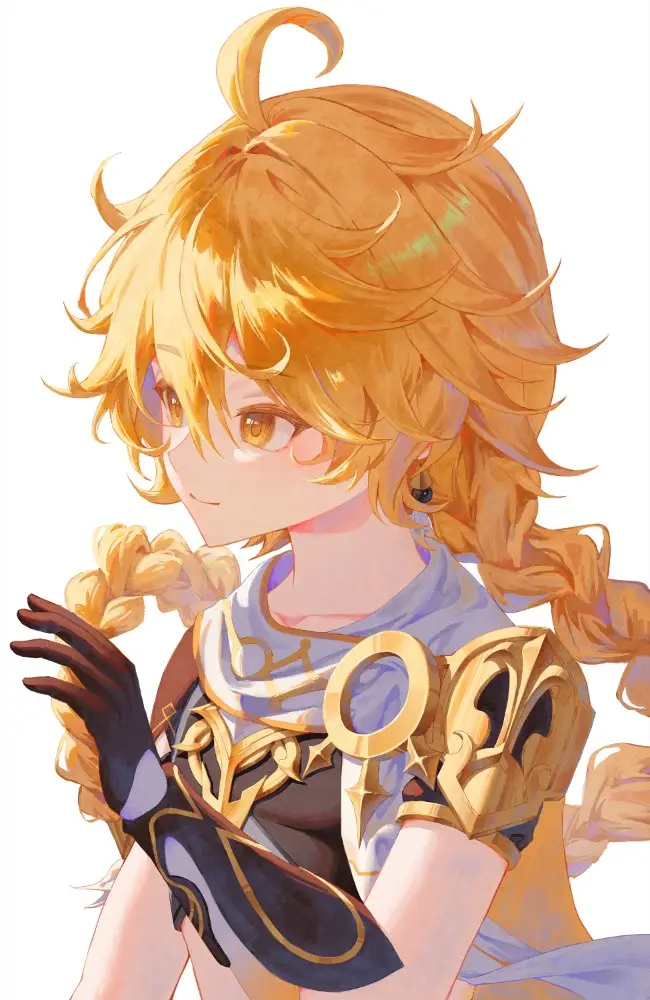 Genshin Impact Aether Photocard