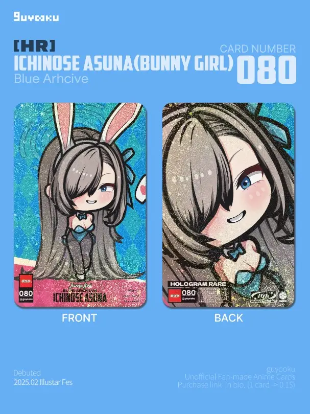 HR Ichinose Asuna (Bunny Girl) Pack
