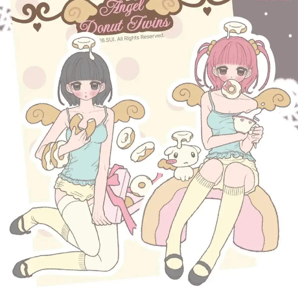 Angel Donut Twins