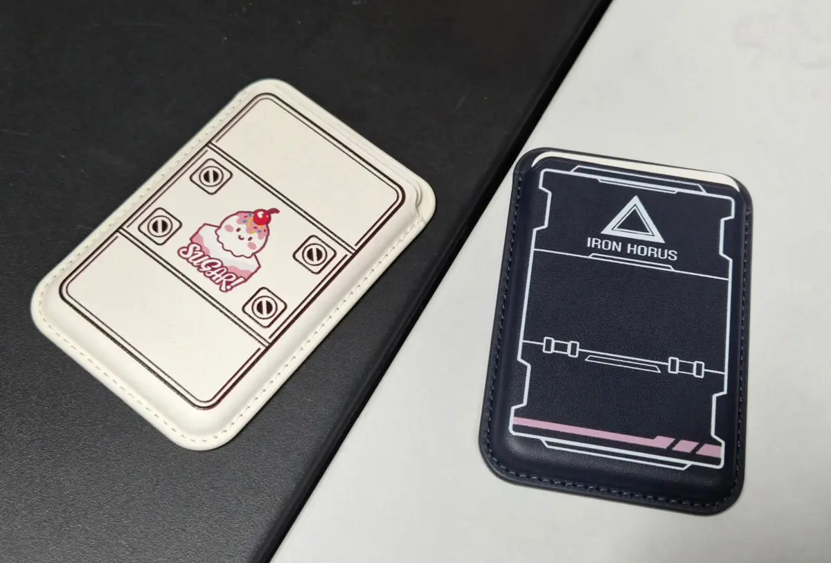 Blue Archive Shield MagSafe Card Holder (Leather)